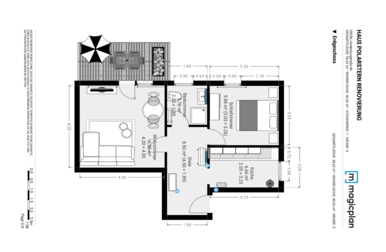 Haus Polarstern Ferienwohnung Orion Боркум Экстерьер фото